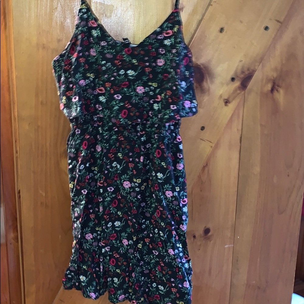 Floral ruffled sundress